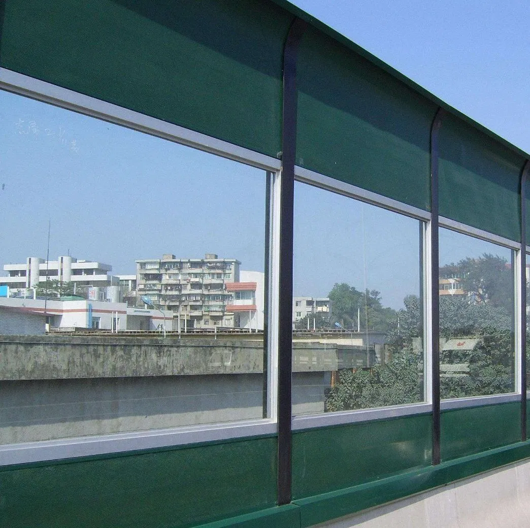 Perforated Mesh Noise Reduction Barrier Fences Fireproof Acrylic Sound Barrier Panel