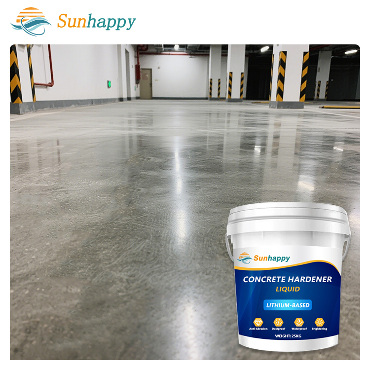 Compression Seepage Resistance Dustproof Waterproof Concrete Cement Densifier Sealer Curing Agent Liquid Concrete Floor Hardener