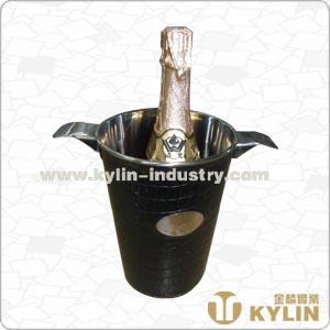 Lovely Mini Paunch Aluminum Ice Bucket