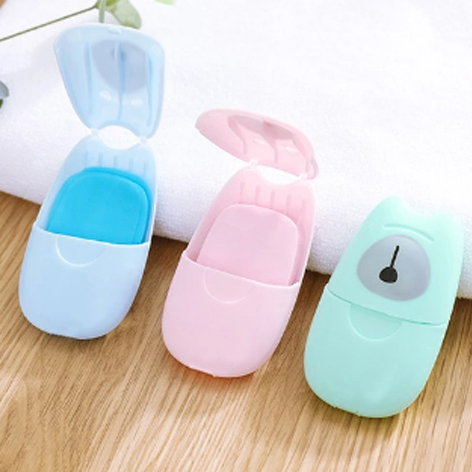 Travel Portable Disposable Soap Paper Sheet Mini Paper Soap