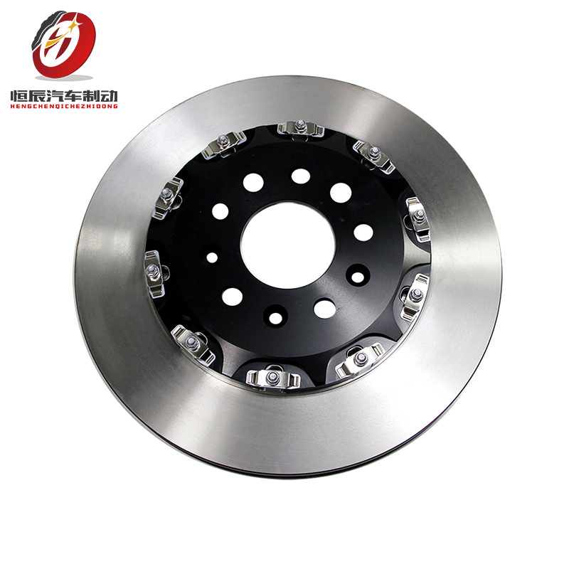 Premium 2-Piece High-Carbon Brake Disc Rotors for Tesla Model 3 Performance (OE# 1044616-00-D)