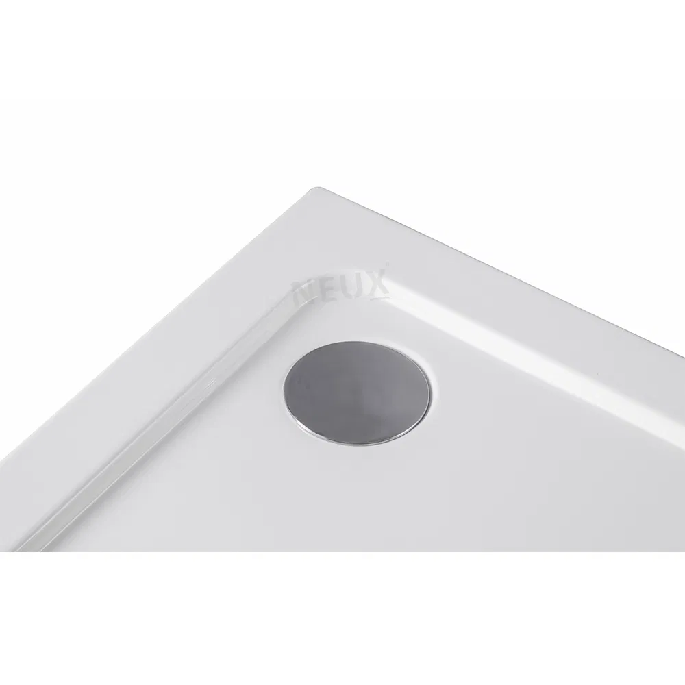 Hot Sale Floor Mounting Anti-Slip Bathroom 800*800mm Square White ABS Shower Tray