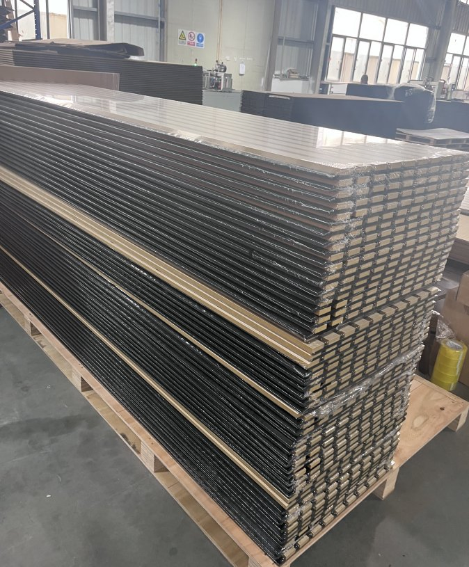 Hot Sell Sound Absorbing Wood Wall and Ceiling Akupanel Solid Wood Acoustic Panel for Wall