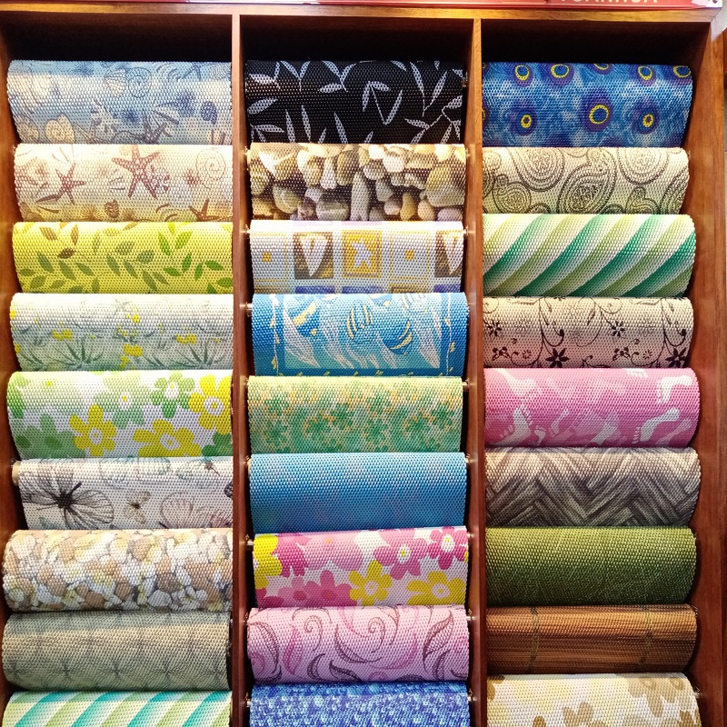High Density PVC Foam Printed Kitchen Living Room Bathroom Anti Slip Floor Mat Area Rugs
