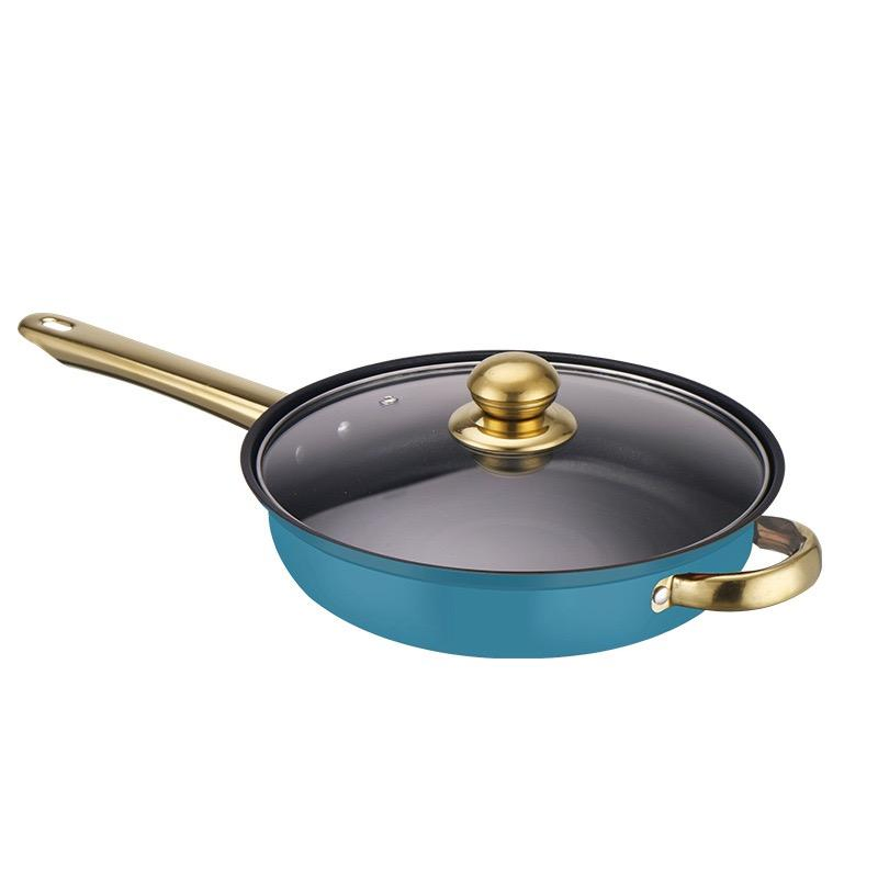 Multiple Colors 12 Pieces Stainless Steel Multifunctional Cookware Kitchenware Set Pots