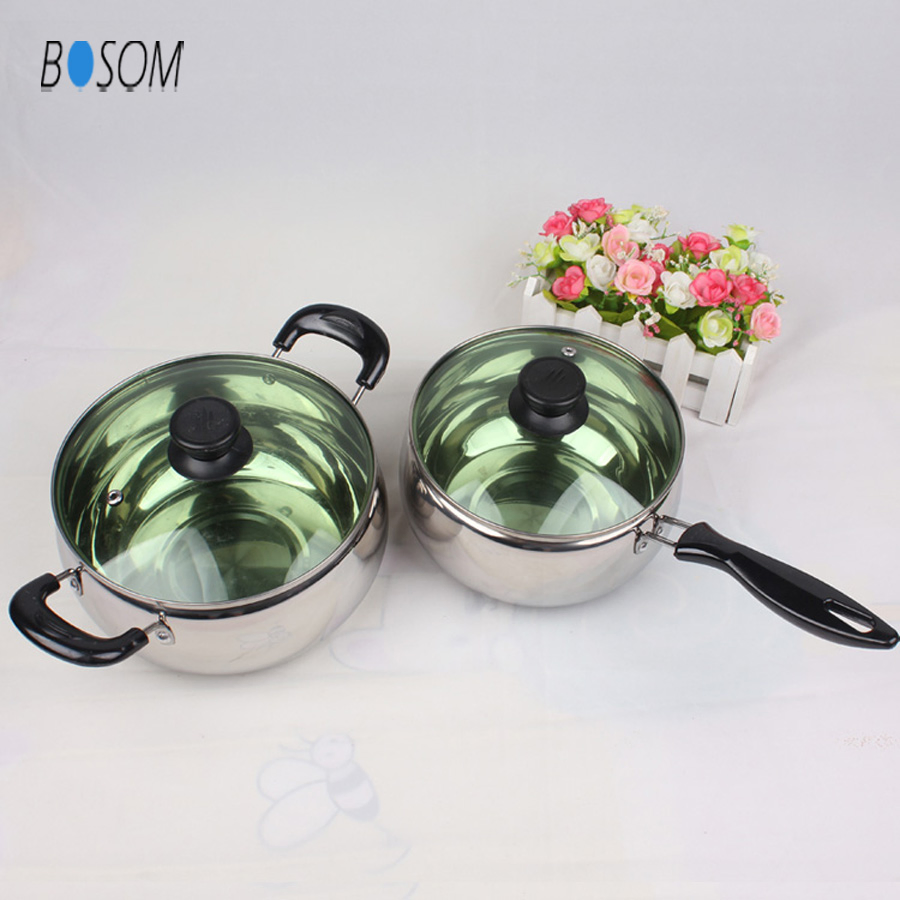 Кастрюля для супа 5.5л со стеклянной крышкой