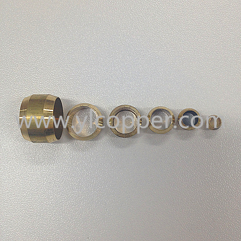 Brass Compression Male Union with High Quality Brass Compression Union