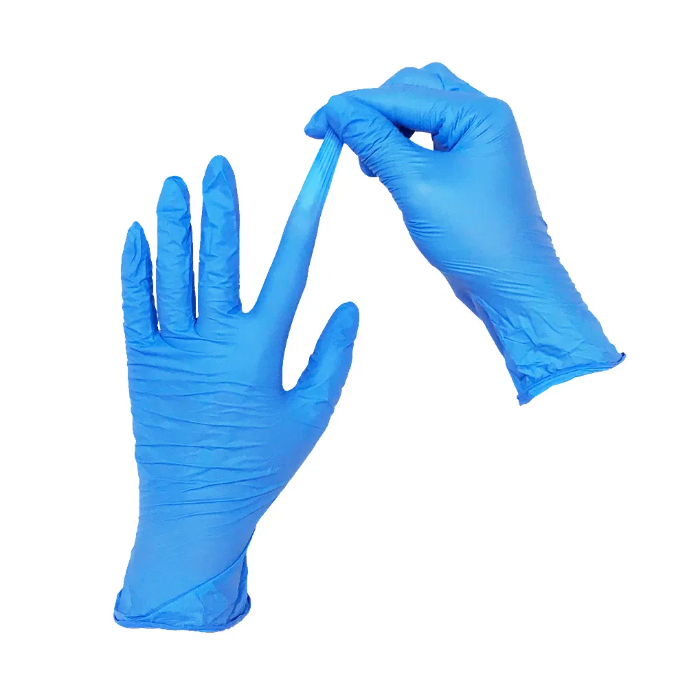 9 Inch High Quality Standard Cleanroom Powder Free Nitrile Gloves