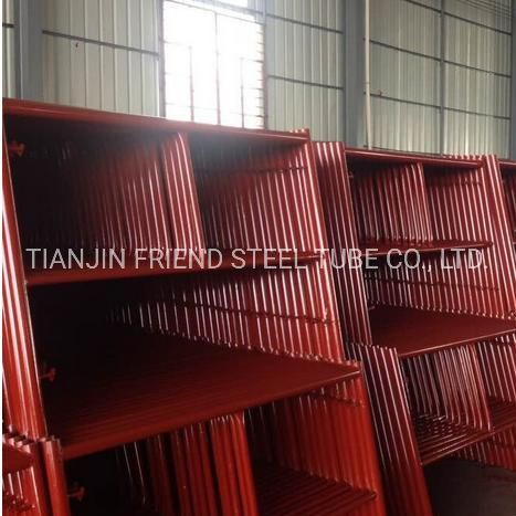 Steel Mason Mobile Ladder Scaffolding Steel Frame