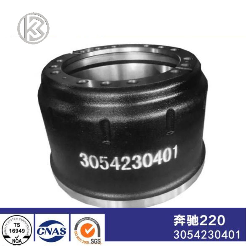 Тормозной барабан для грузовика 3600A, сертифицированный