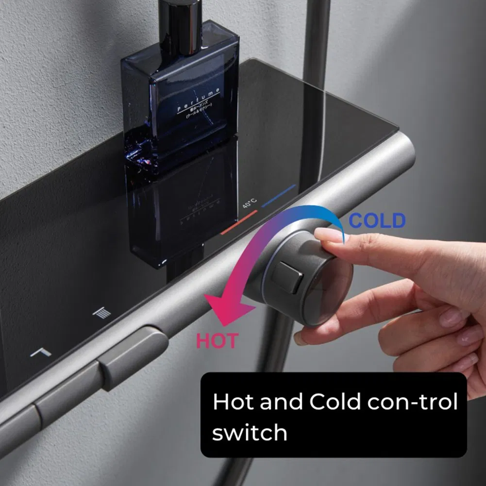 Factory Direct Selling Model 3015 Chrome Four Function Shower Kit Faucet System