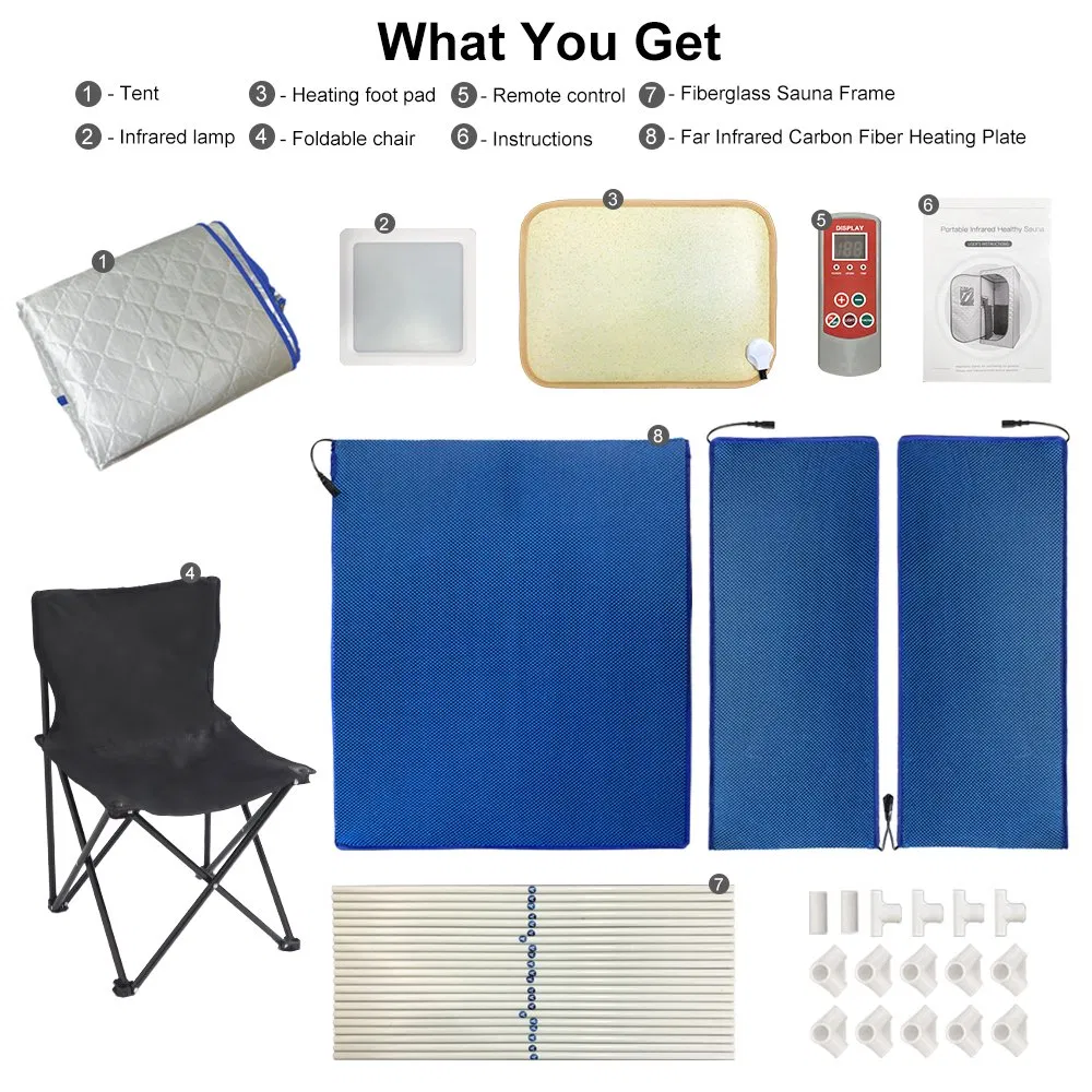 Портативная сауна-палатка Raysen с инфракрасным обогревом