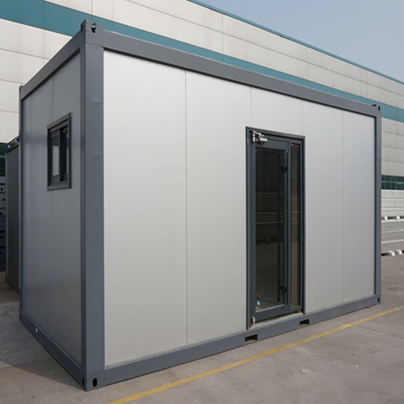 Fast Install Flat-Packed Assembly Mobile Modern Prefab Container House with Windows and Toilet for Office/Shop/Living/Hospital