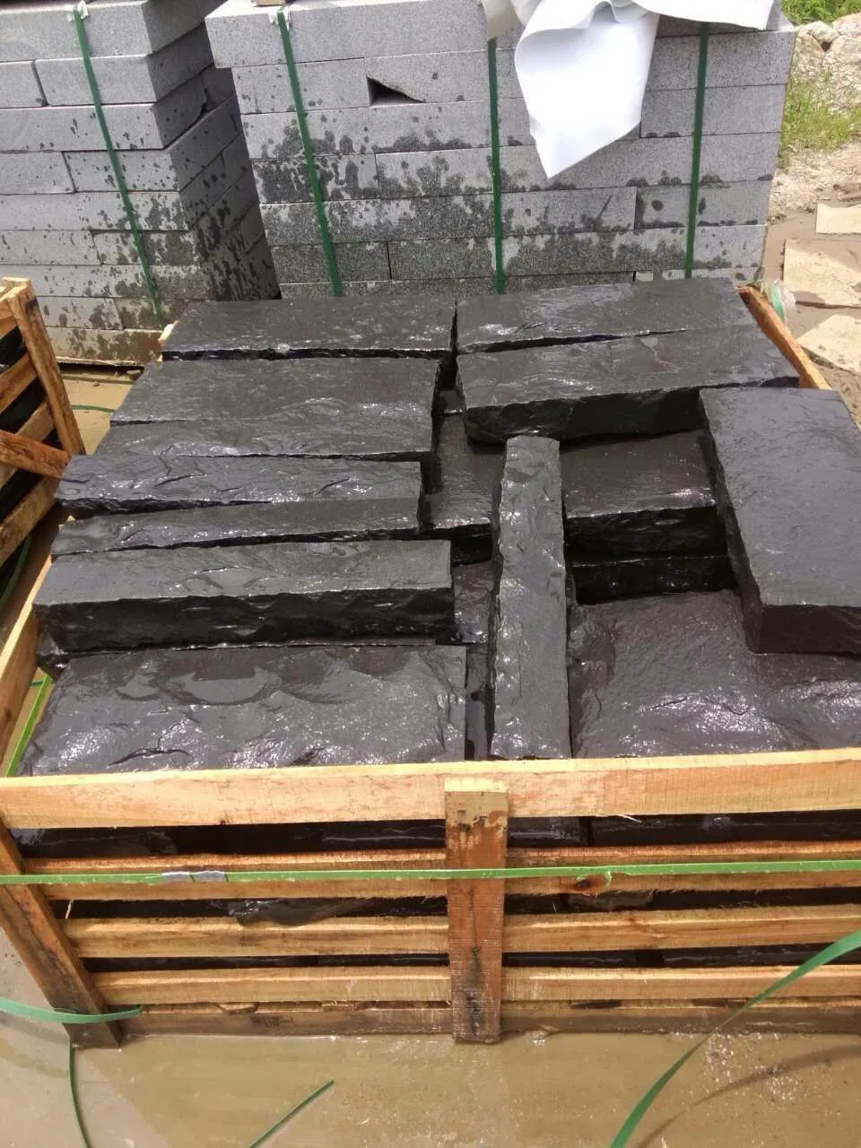 Basalt Stone Kerb Stone Swimming Pool Board