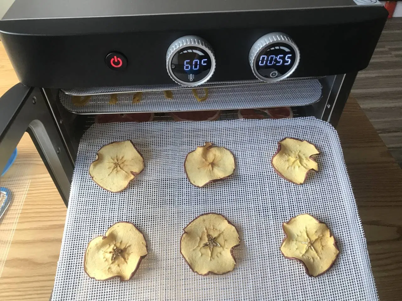 Electric Compact Fruit Dryer Mini Food Dehydrator with 8 Tray