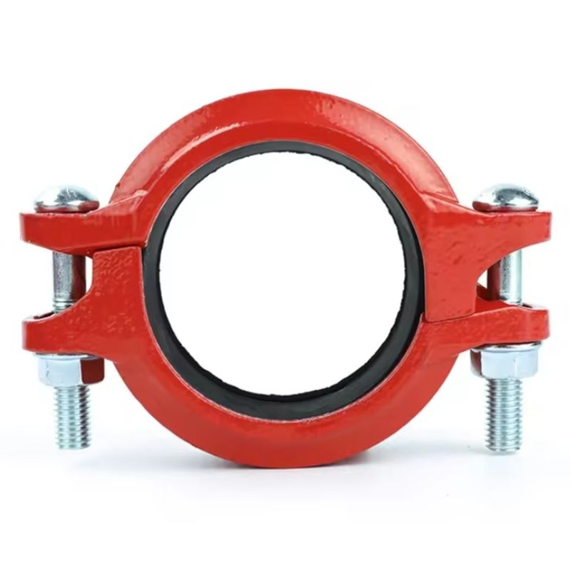 Ductile Iron Fittings Fire Protection Grooved Pipe Fittings Flexible Coupling