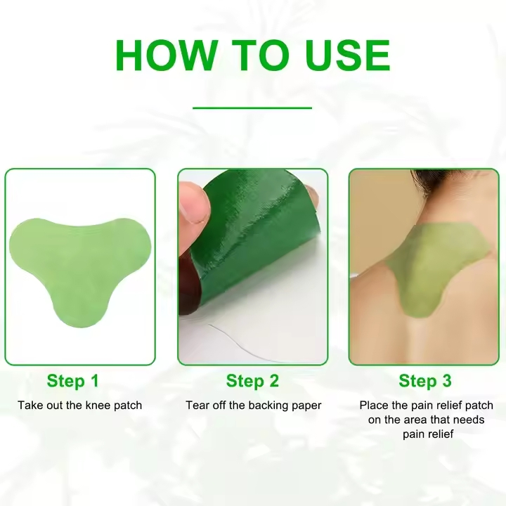 Warming Herbal Patches for Neck Patch Natural Wormwood Extract Sticker