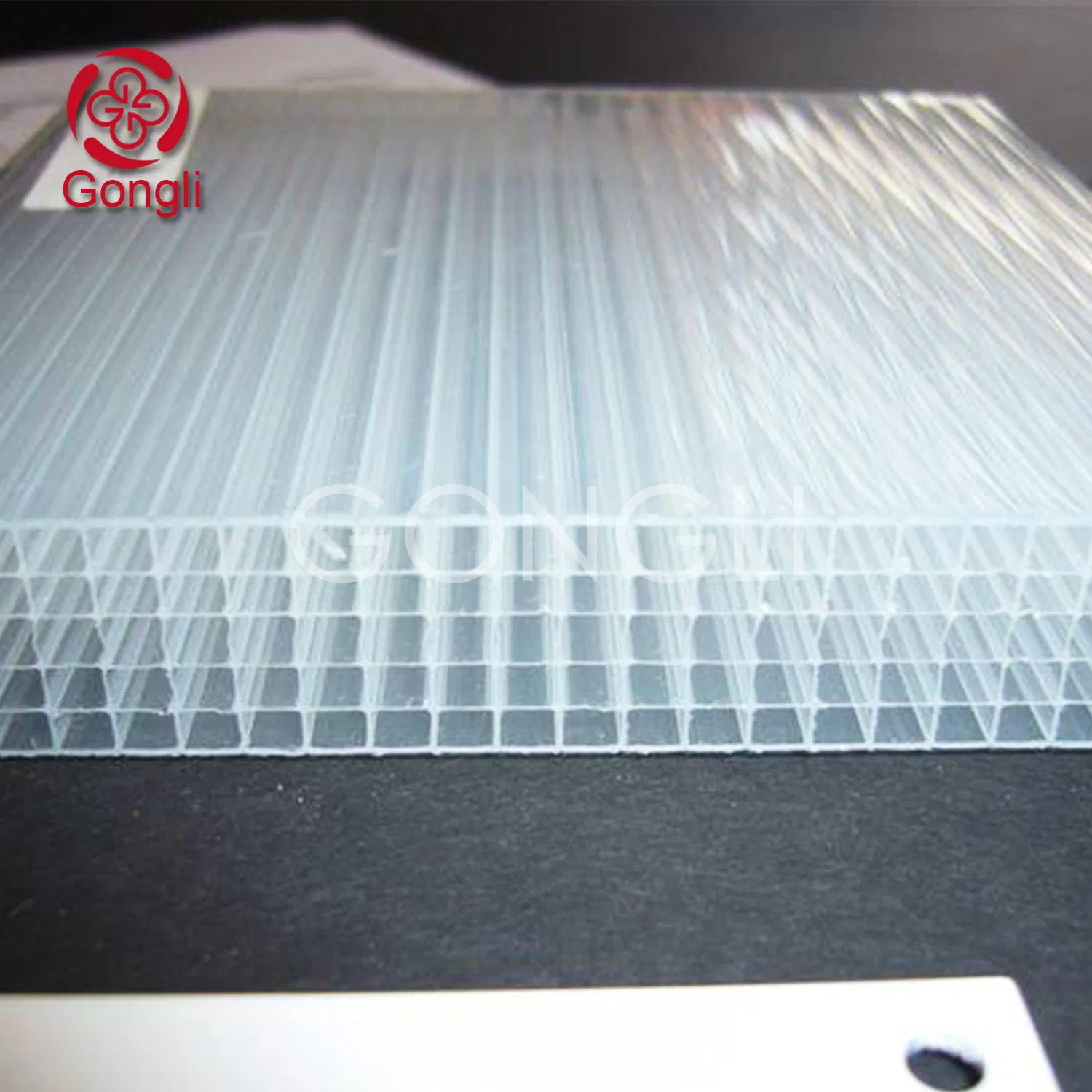 2-8 Layer Multiwall Structure PC Hollow Sheet FRP Daylighting Sheet Polyurethane Roof Tiles