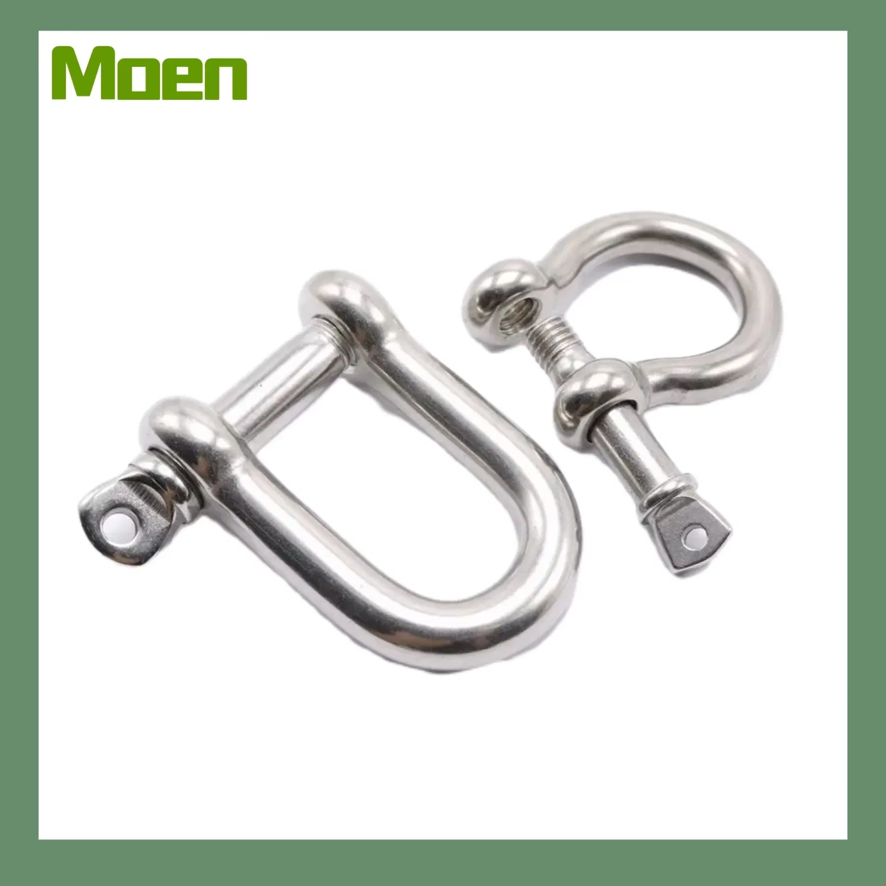 Manufacturers Direct Selling Industry Galvanized D Shackle Steel for Mining