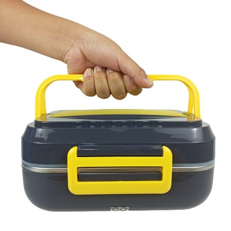 Food Grade Plastic Lunch Box Commercial Supplies Display Food 1 Single Layers Portable Electric Lunchbox