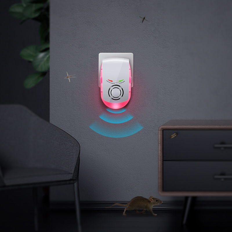 Ultrasonic Electromagnetic Pest Repeller for Efficient Home and Office Pest Control Home Use
