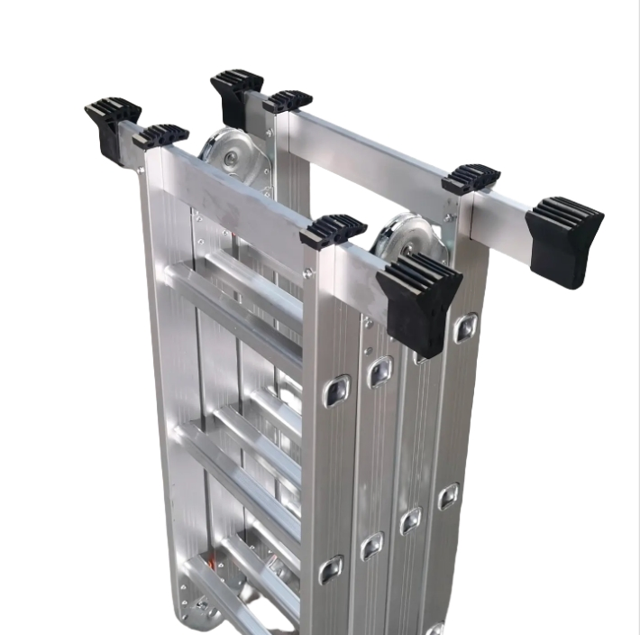 Multi-Purpose Extendable Foldable Double Side Aluminum Ladder