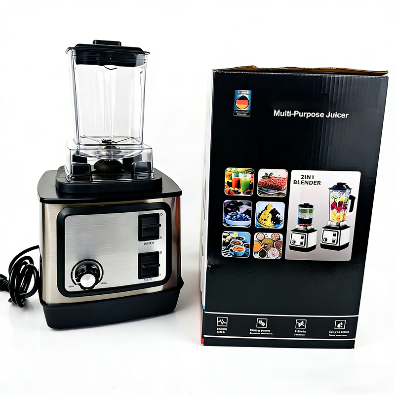Household Large-Capacity Stainless Steel Blender/Juicer/Food Processor with High Speed