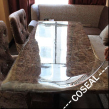 Ribbed PVC Plastic Door Curtain