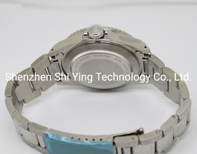 Custom Best Luxury Japan Automatic Movt Waterproof Stainless Steel Watch for Man