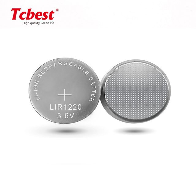 Аккумуляторная литиевая батарейка-таблетка LIR1220 3.6V