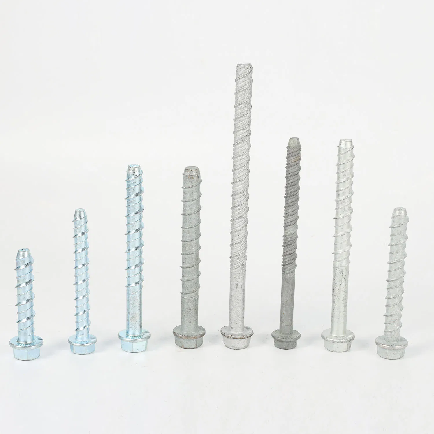 DIN ANSI Standard Blue Dyed Cadmium Plated M8 M10 M12 M14 M16 Carbon Steel Brass Aluminium Cement Expansion Bolt