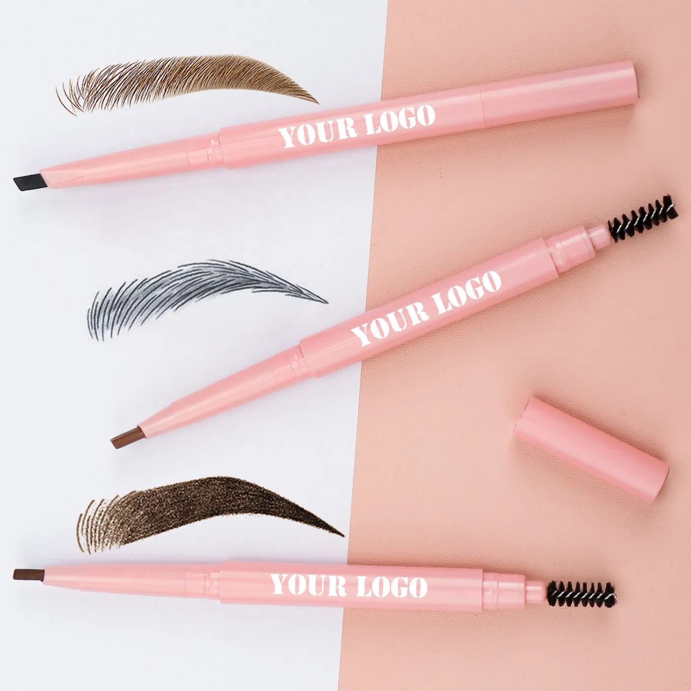Factory Free Sample Wholesale High Quantity Cosmetics Pencil Bring Brush