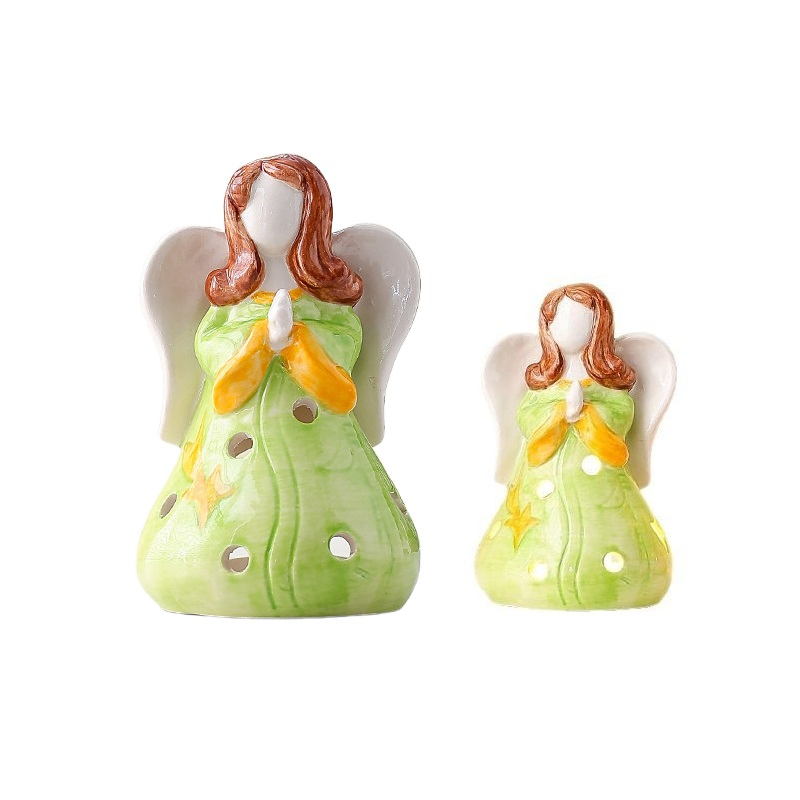 Enchanting Handmade Heart Ceramic Lamp for Romantic Decor