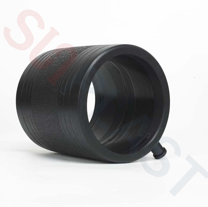 PE100 PE80 Water Well Flexible Black Pipe Blue Line