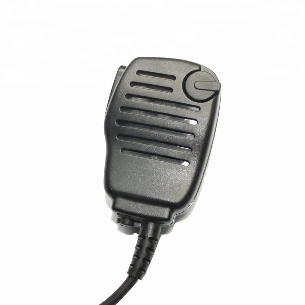 Portable Walkie Talkie Speaker Microphone with Volume Button