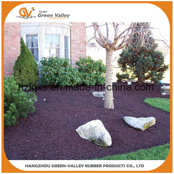New Type Black Garden Rubber Mulch Tree Ring for Wholesale