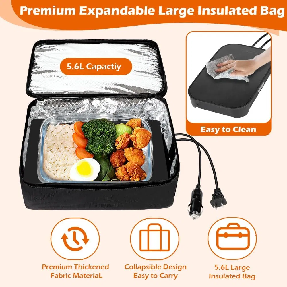 80W Electric Food Warmer Lunch Box for Different Kind of Food Containers