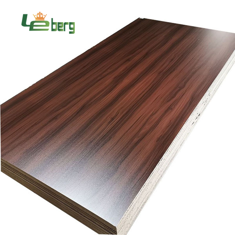 1.2mm, 1.5mm, 1.7mm Synchronized Melamine Laminated MDF Melamine Recon Plywod