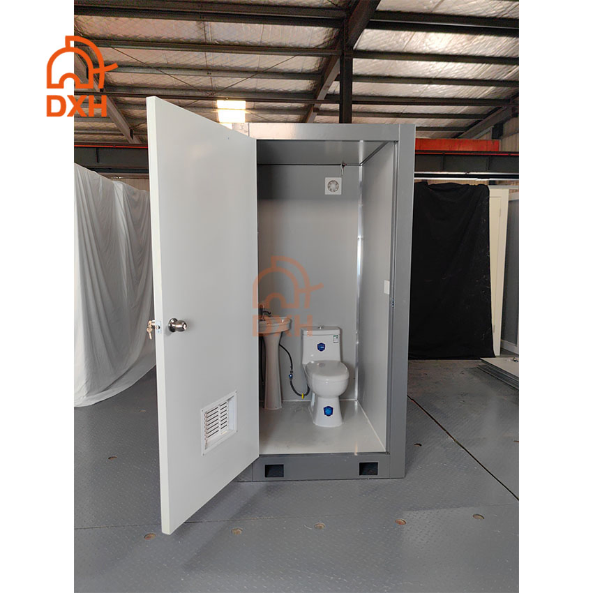 Mobile Manufacture Outdoor Camping Public Events Emegency Site Construction Exhibition Portable Mining Temporary Latrine Container Prefabricated Bathroom Toilet