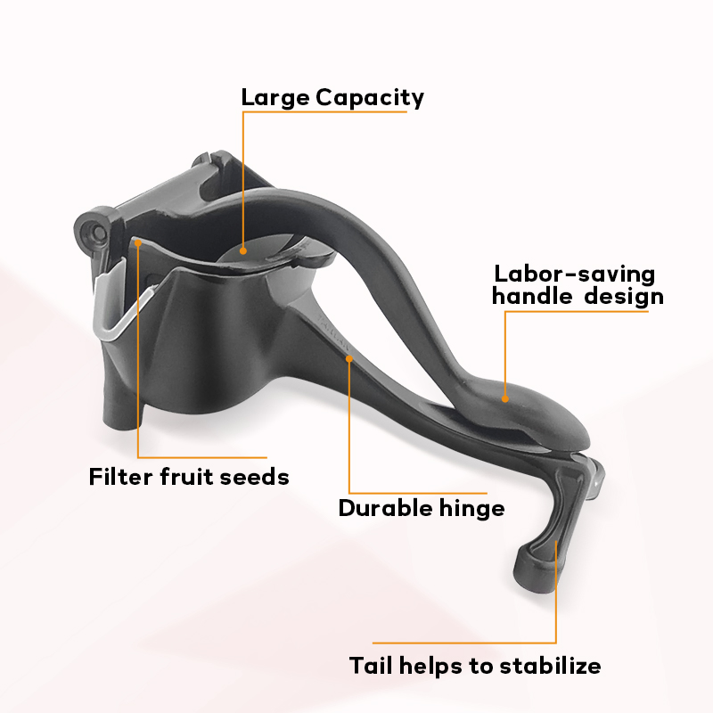 Daosheng China Low Price Household Aluminum Alloy Manual Easy to Clean Lemon Juicer Fruit Squeezer Vegetable Juicer