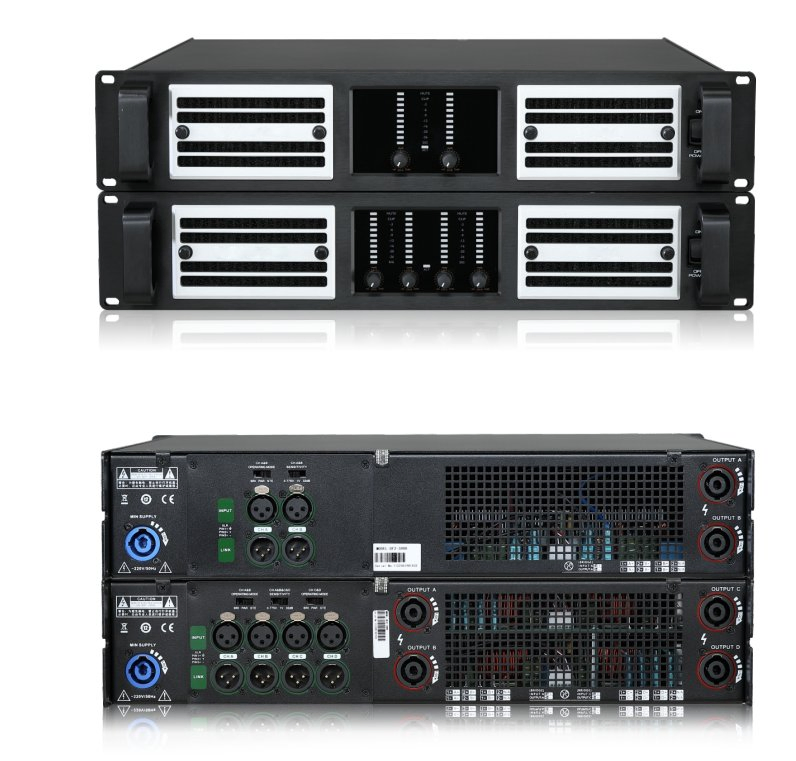Fp10000q Class Td Professional Audio Power Amplifier 4 Channel 1800W Speaker Amplifier