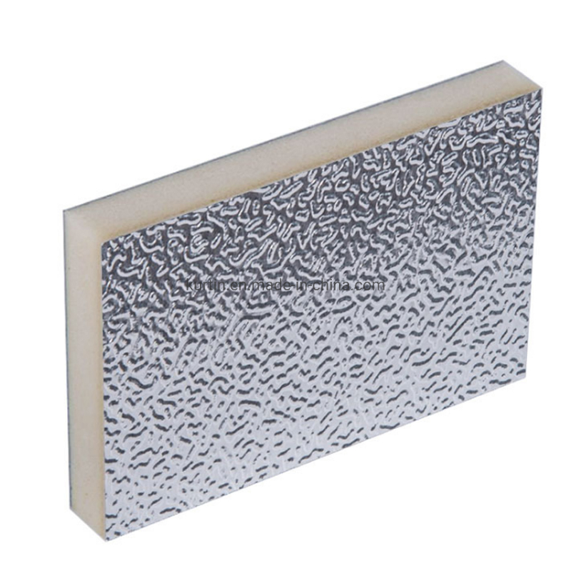 High Quality Insulated PIR Board with Glass Veil for Insulation of Pitched or Flat Roofs