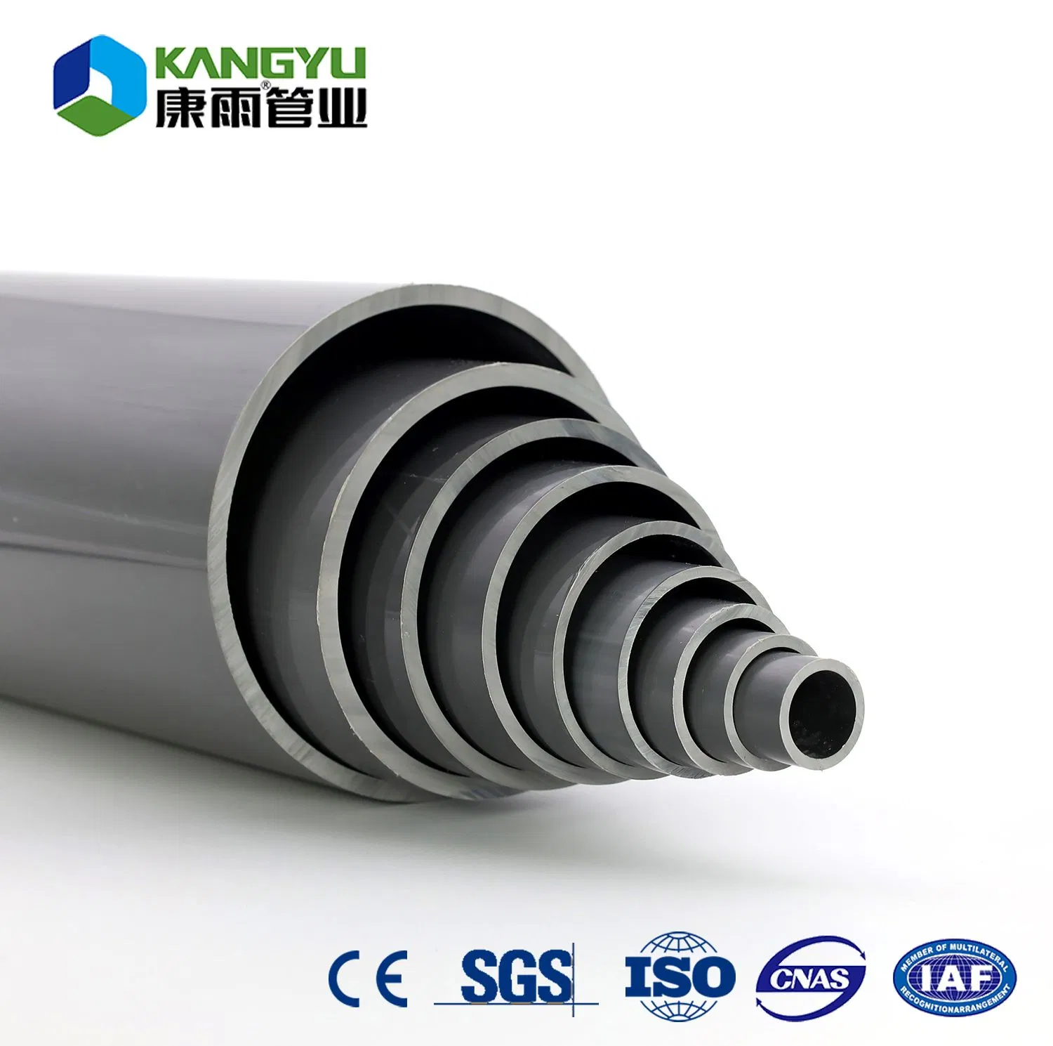 20mm-1600mm HDPE Water Pipe Gas Pipe PVC Pipe