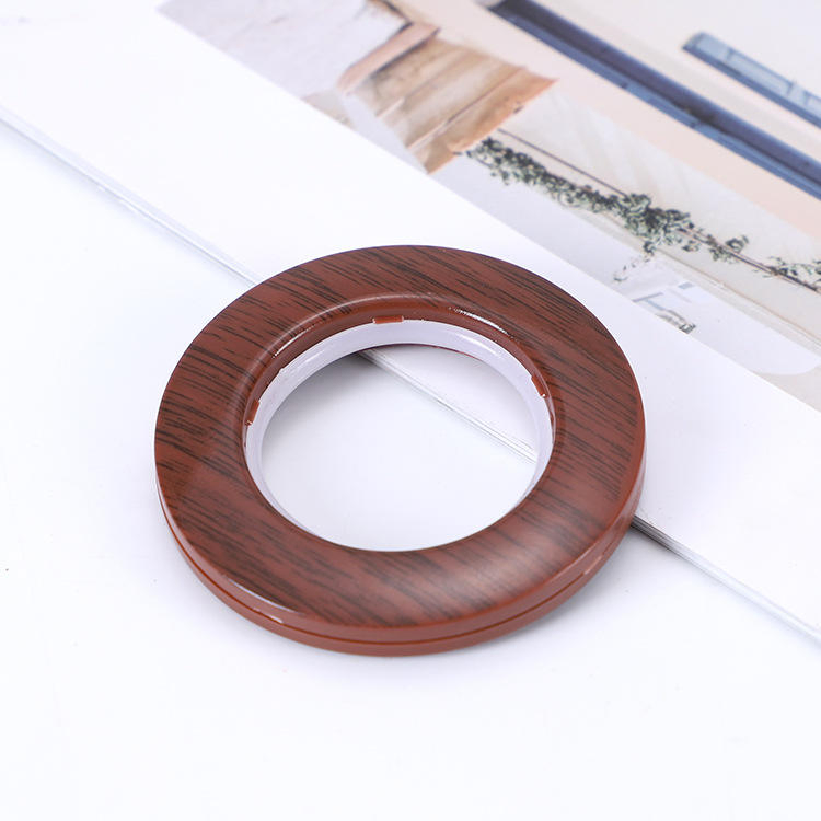 50PCS Pack Curtain Grommet, Nanoscale Low Noise Inner 42mm Curtain Eyelet Roman Rings Clips for Shower Curtain