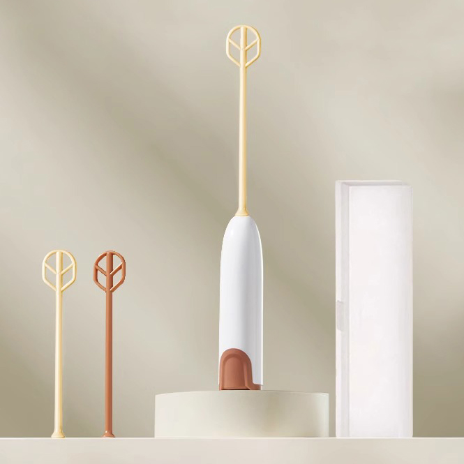 Wholesale Electric Matcha Whisk Set Batidor Espumador Electrico Handheld Froth Whisk