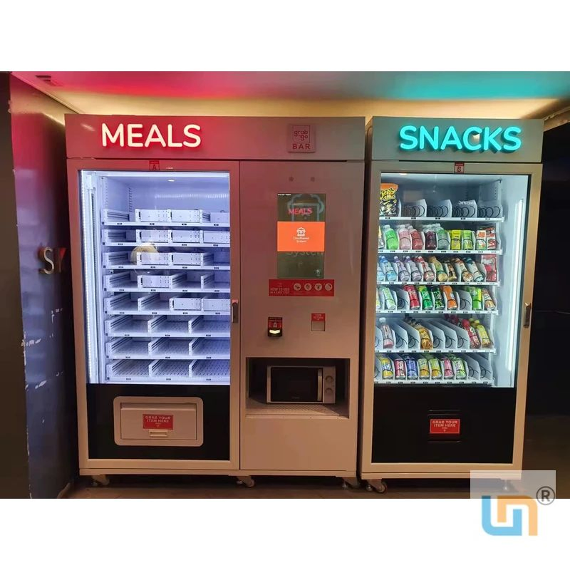 Weimi Innovative Extra Large Combo Hot Food Vending Machine with Microwave Oven