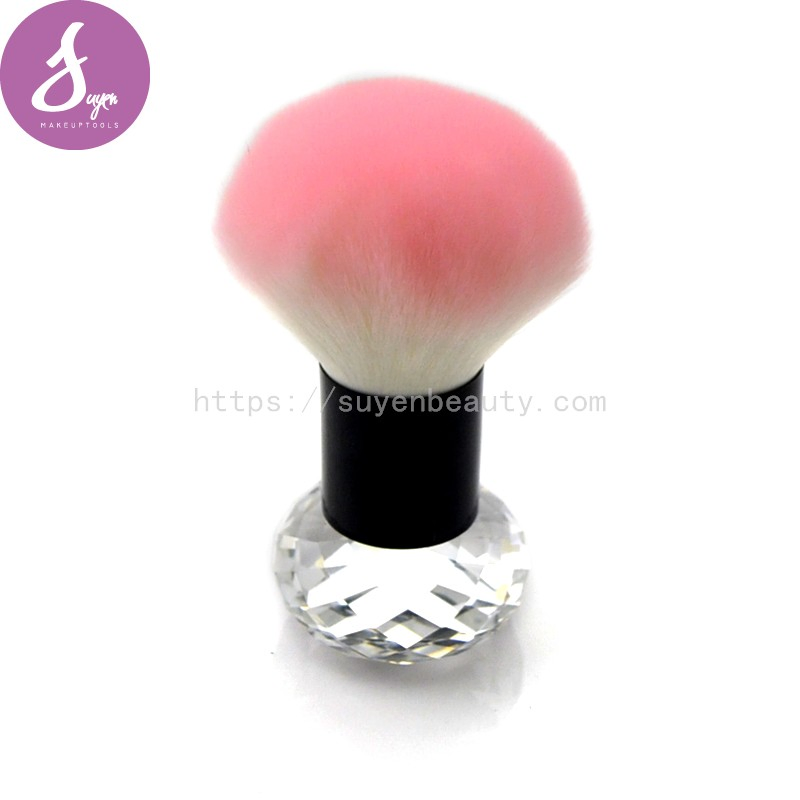 Colorful Synethic Hair Beauty Tool Large Powder Makeup Kabuki Brush
