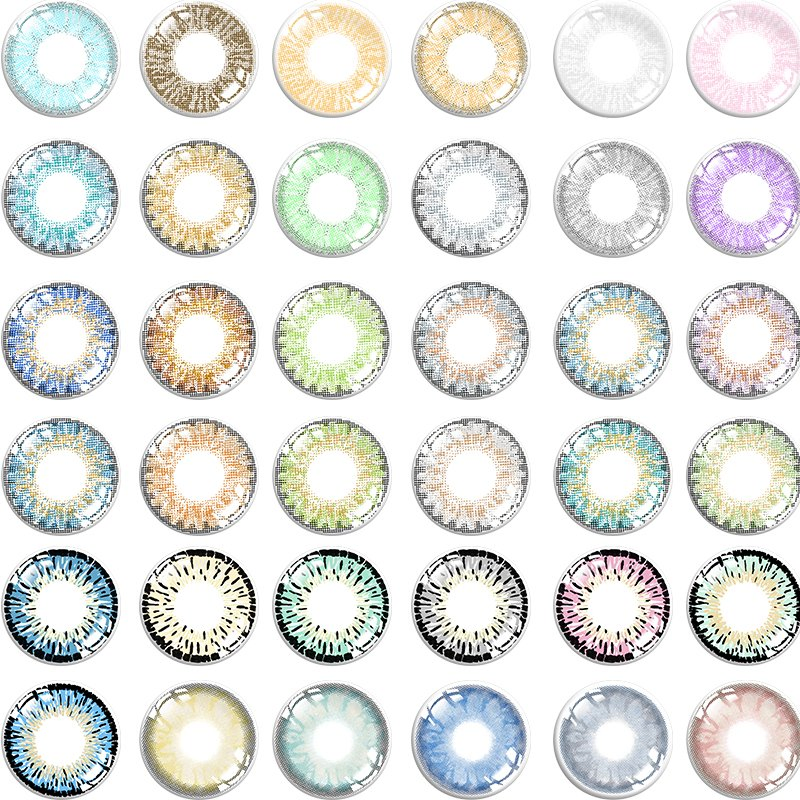 14.5mm Contact Lenses Color Contact Lens Cheap 1 Year Natural Looking Candy Eye Contacts for Wholesale