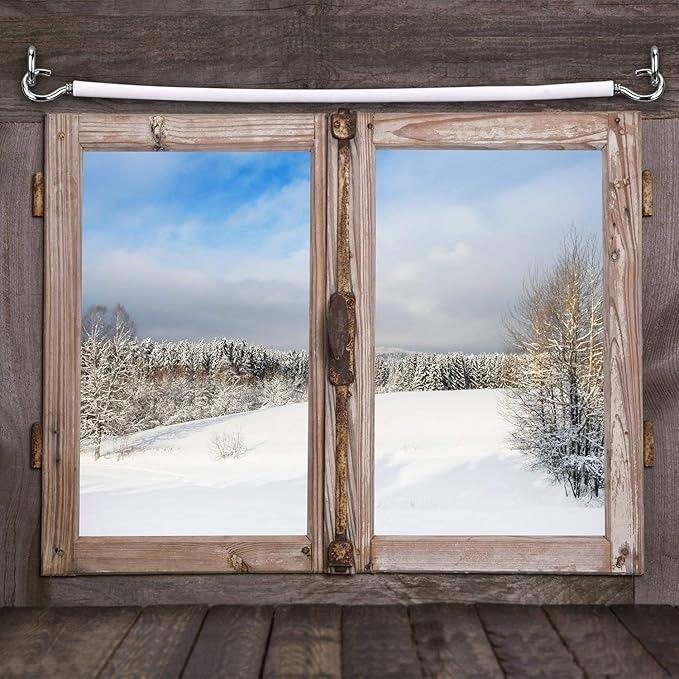 Metal Mini Cafe Rod Curtain Rod