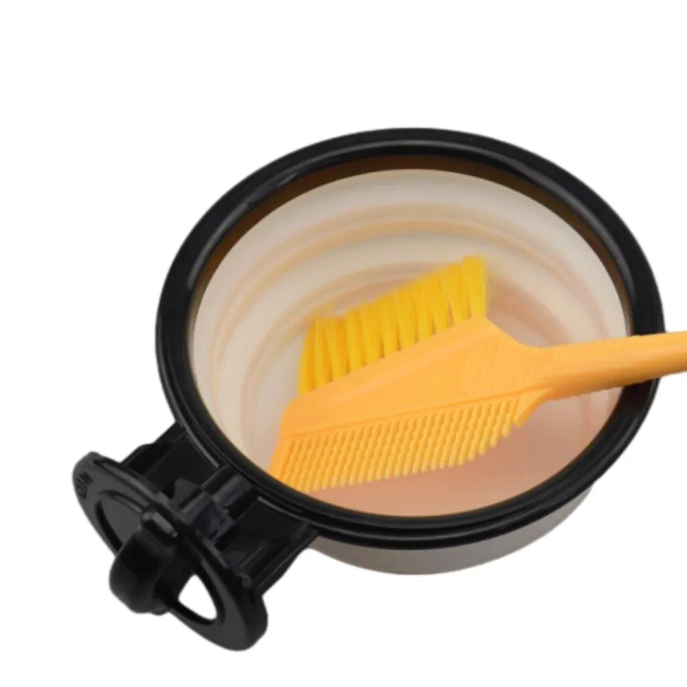 Collapsible Silicone Foldable Dye Bowl Thickened Mixing Container Salon Styling Tools